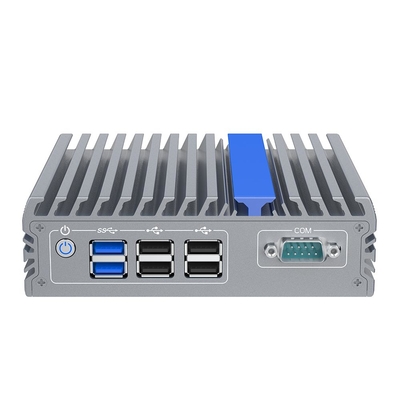 Barebone Computer J3710 Δύο Lan Business Χωρίς ανεμιστήρα Μίνι PC Με 6 USB