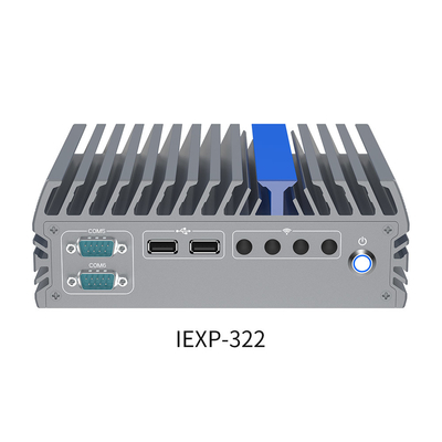 Βιομηχανικός Μίνι PC N100 16GB DDR5 RAM PC Ενσωματωμένος χωρίς ανεμιστήρα με Intel (((R) UHD γραφικά