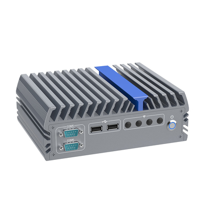 Intel N100 Rugged Industrial PC 6 USB 6 COM Εικονικός υπολογιστής που τοποθετείται στον τοίχο