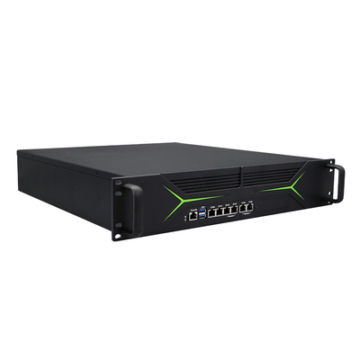 4 οπτικές θύρες ή 4 θύρες δικτύου 2u Δύο θύρες RAM Rackmount Servers