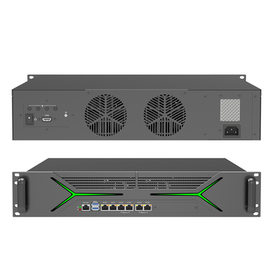 Διακομιστής δικτύου 13ης γενιάς Intel Core I5 Firewall VPN με 6 θύρες Ethernet Intel Gigabit
