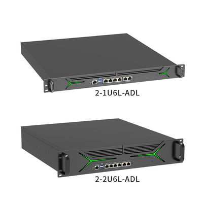 6 Intel 1000m Ports 2u Rack Mounted Devices Εφαρμογή για βάση δεδομένων