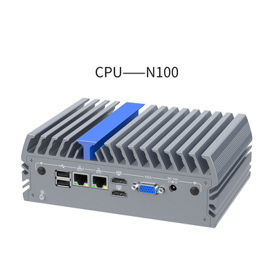 Μίνι εκπαιδευτικός υπολογιστής Δύο θύρες Ethernet 2 HDMI 1 VGA τριπλή οθόνη