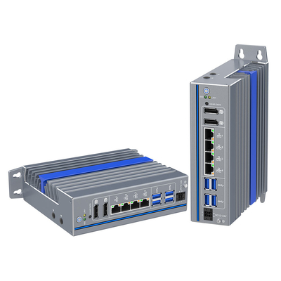 4.7 GHz Μικρό PC χωρίς ανεμιστήρα με Alder Lake I7 4 Intel Ethernet Wi-Fi