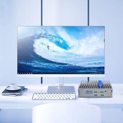 Μικρό Nano J6412 CPU Μίνι PC Quad Core Linux Μικρουπολογιστής