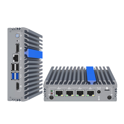 Pfsense Mini PC Με 4 Intel 2.5G LAN Ubuntu Mini PC