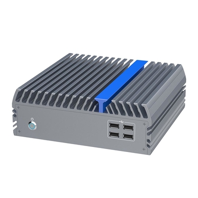 Barebone Desktop Fanless Industrial PC I3 I5 I7 με διπλό δίκτυο