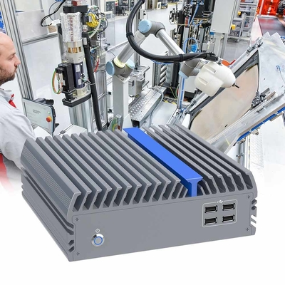 Διπλό LAN Επεκτάσιμη μνήμη RAM και SSD Fanless Box PC με Intel I7-12700T