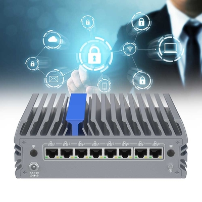 8 Lan Mini PC Firewall Pfsense 14η γενιά Core Ultra επεξεργαστής