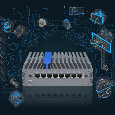 6 Lan Ports Firewall Μίνι PC με 14η γενιά Core Ultra Processor