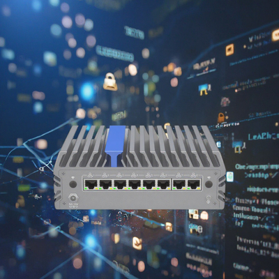 Φάιργουολ 8 δικτυακές θύρες Gigabit Δύο θύρες DDR4 M.2 SSD 1 RJ45 COM