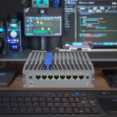 24/7H Λειτουργία 8 Lan Port Firewall Εφαρμογή Διαδικτυακής Ασφάλειας με Core Ultra 5 125U