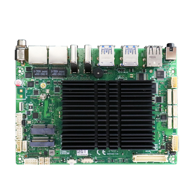 Ανθεκτική Intel Celeron J6412 επεξεργαστής Ενσωματωμένη βιομηχανική μητρική πλακέτα με 1 X SO-DIMM DDR4 μνήμη και υποστήριξη Wake On Lan