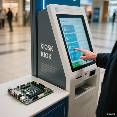 Βιομηχανική Μητρική Πλακέτα N100 Fanless Επεξεργαστής 16GB RAM M.2 Επέκταση USB